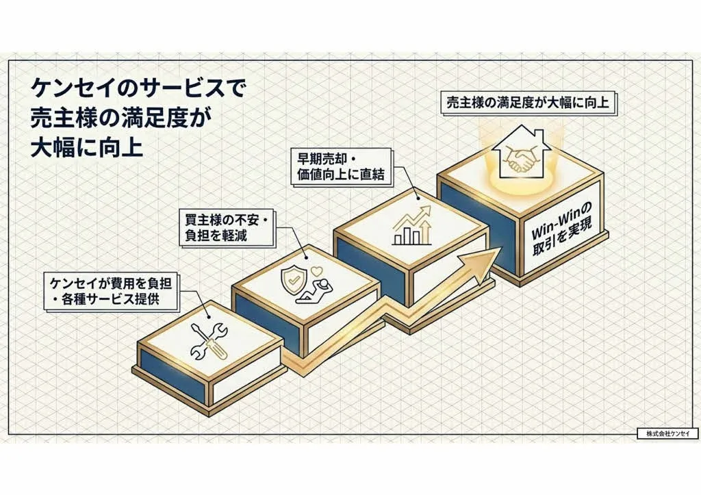 売主様の満足度向上