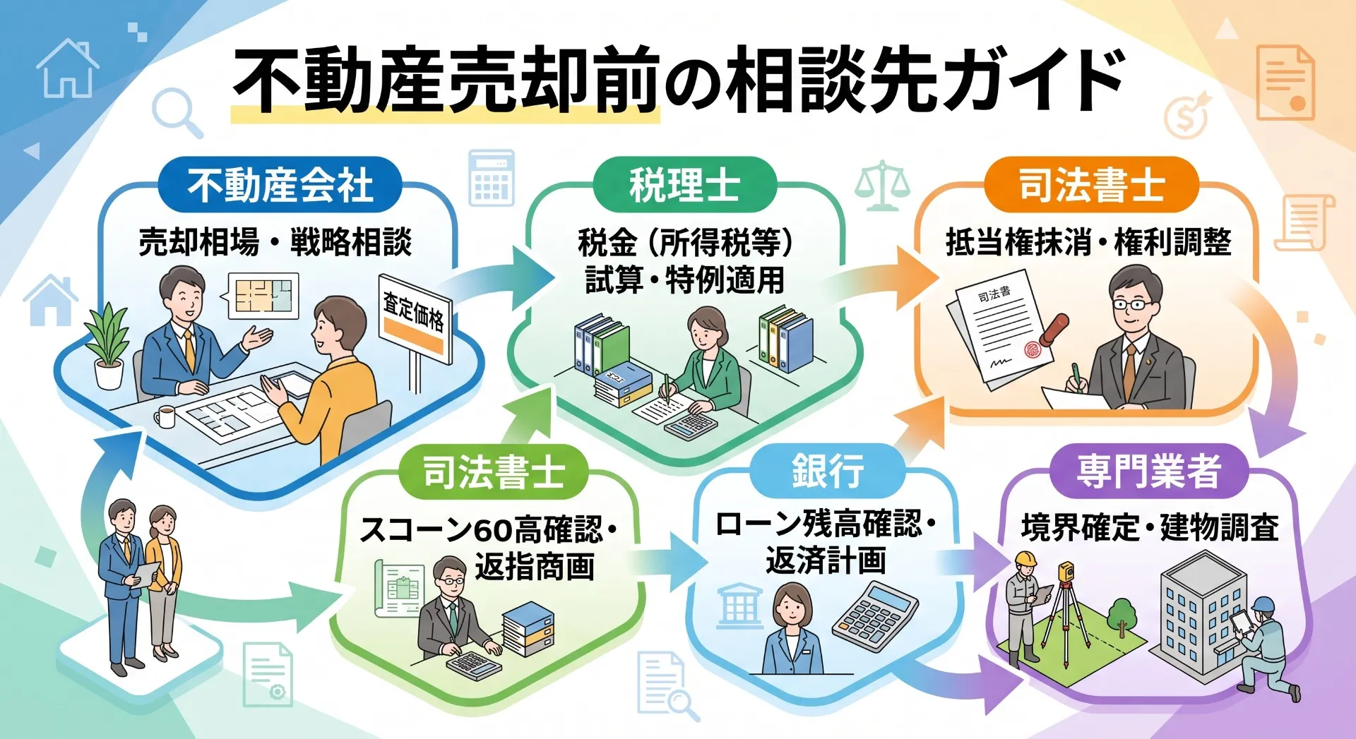 「失敗しない!不動産売却前の相談先・準備完全ガイド」